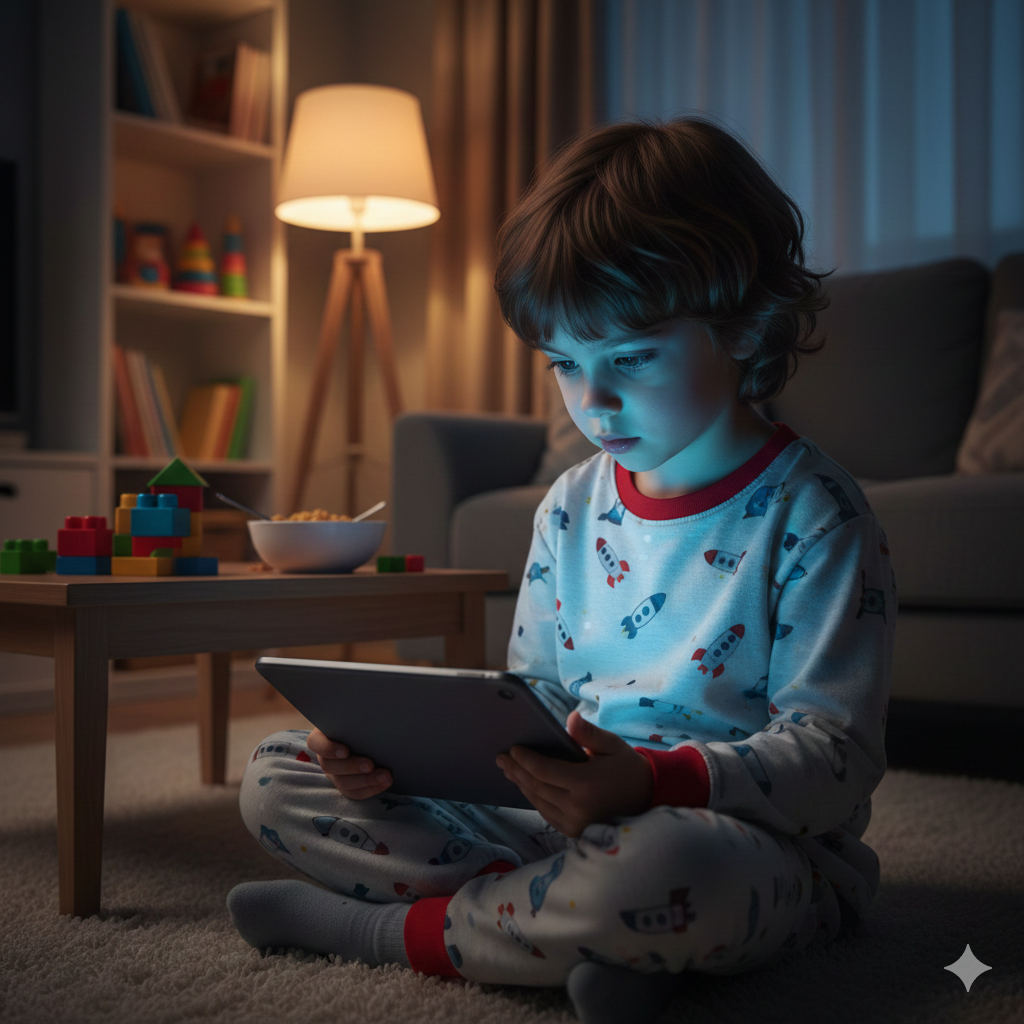 Niño y pantalla